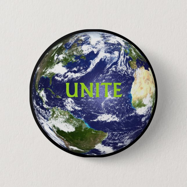 21stCenturyPolitix - UNITE badge Button (Front)