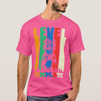 21th Birthday Level 21 Complete Cheers Gift T-Shirt