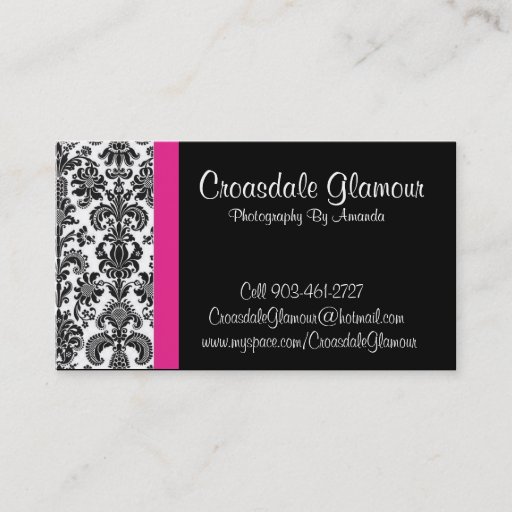 Customizable 2205866602_64a85e9462123, Croasdale Glamour, Ce... Business Card