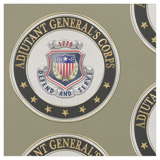 [220] AG Corps Regimental Insignia [3D] Fabric