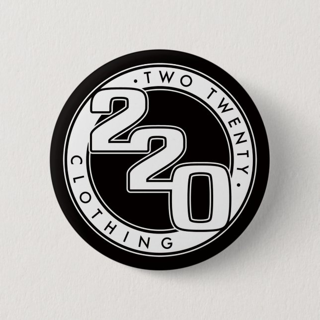 220 Clothing Logo Button (Front)