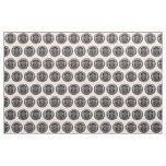 [220] Two Silver Ninurtas with Tree of Life Fabric