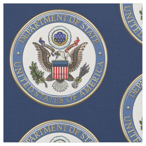 [220] U.S. Department of State (DoS) Emblem [3D] Fabric