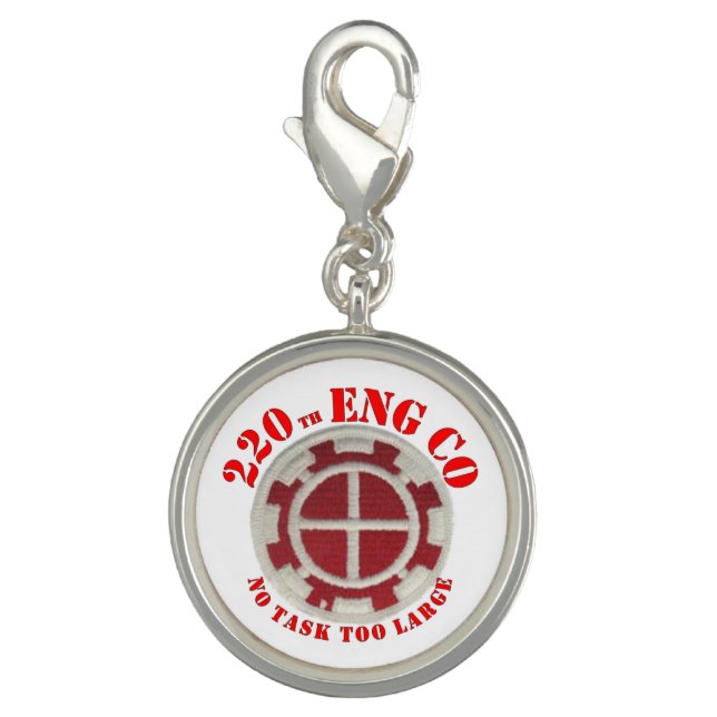 220th ENGINEER COMPANY Charm (Front)