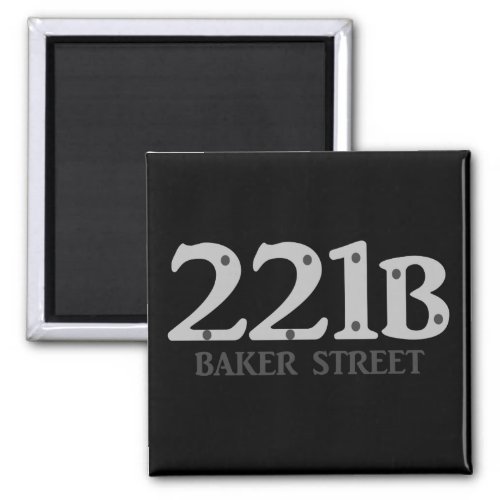 221B Baker Street Magnet