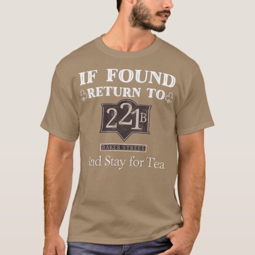 221B Baker Street The Irregulars Satire T_Shirt