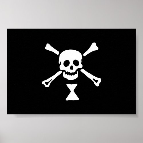 22427_pirate_flag_emanuel_wynne_vector PIRATE SKUL Poster