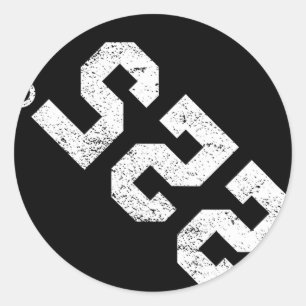 225 Degrees - Bbq - Grilling - Smoking Meat T-shir Classic Round Sticker