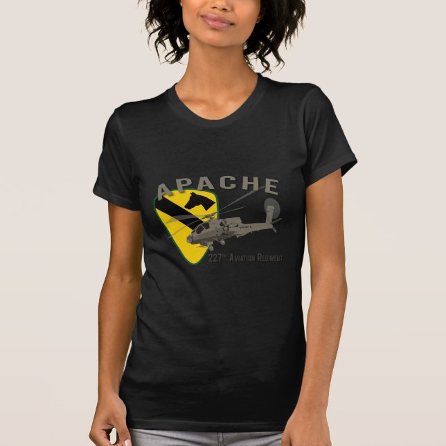 227th Aviation Apache T-Shirt (Front)