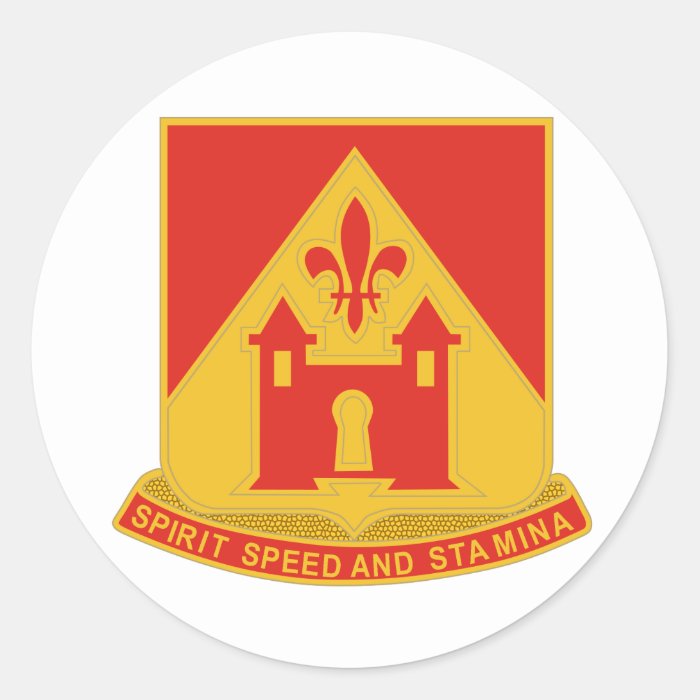 229 Field Artillery Battalion Round Stickers