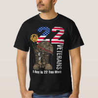 22 A Day Is 22 Too Many Veteran Suicide Awareness
