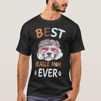 22 Best Beagle Mom Ever Beagle T-Shirt