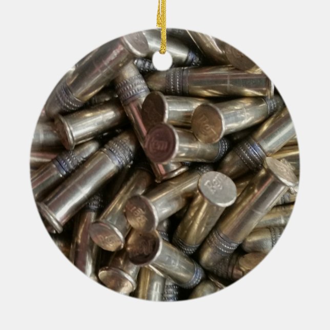 22 Caliber Ornament (Back)