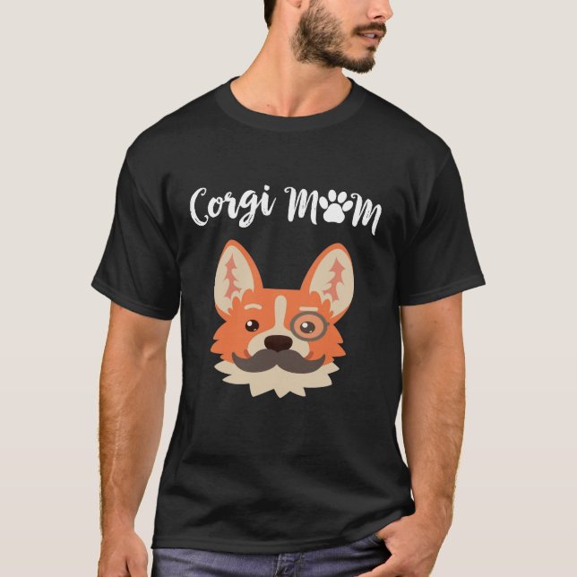 22 Corgi Mom T-Shirt (Front)