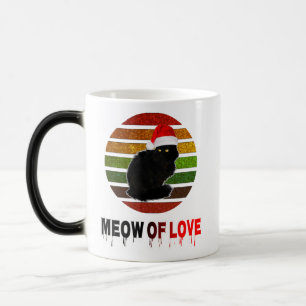 22.cute beautiful bestselling trending black cat color morph mug
