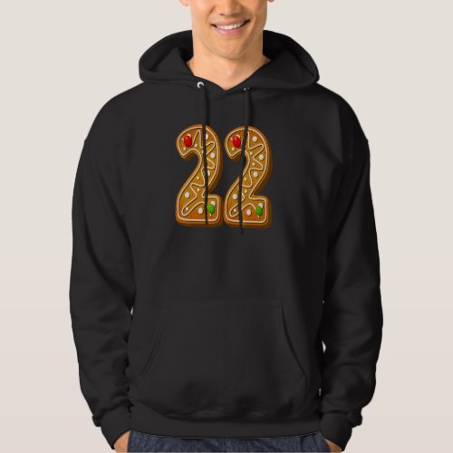 22 Cutest Capital Christmas Cookie Alphabet Number Hoodie