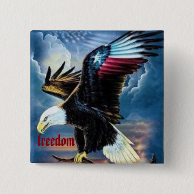 22 eagle, freedom button (Front)
