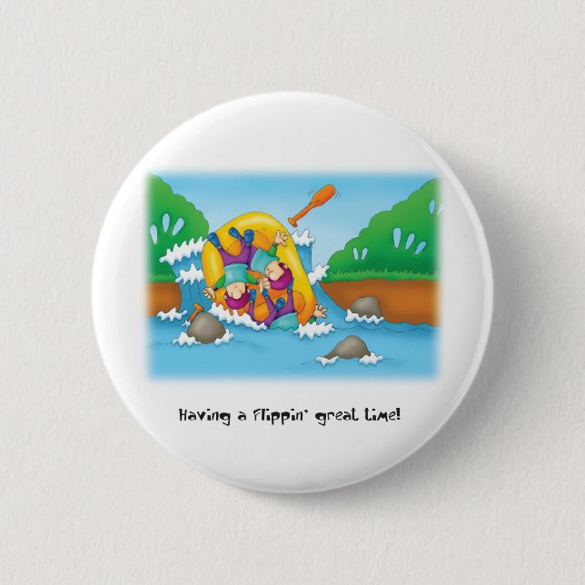 22_flip pinback button (Front)