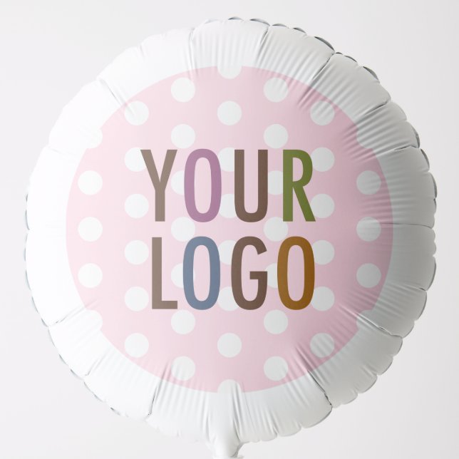 22" Large Custom Mylar Balloon Your Company Logo (Front)