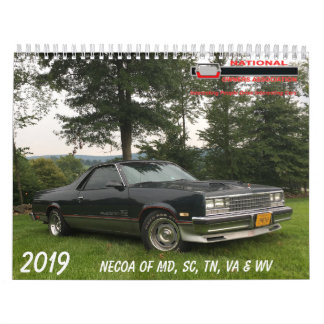 # 22 NECOA of MD, SC, TX, VA & WV Calendar