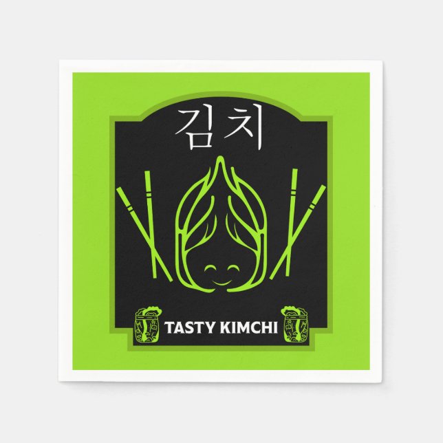 22 Nov – International Kimchi Day Napkins (Front)