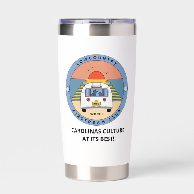 22 oz Double Walled Stainless Steel Tumbler (Front)