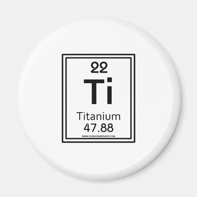 22 Titanium Magnet (Front)