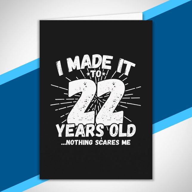 22 Year Old Birthday - Birthday Meme - Funny 22nd Card (Creator Uploaded)