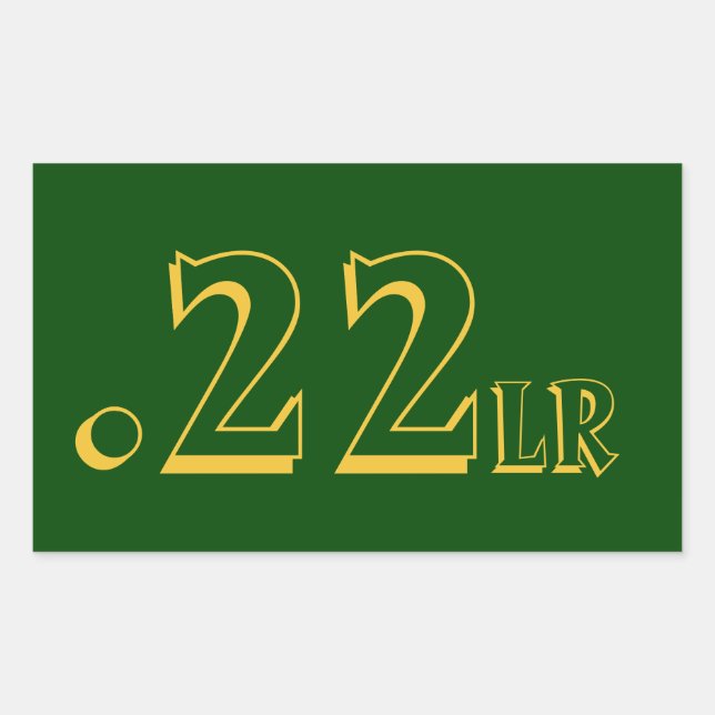 .22lr Ammo Sticker (Front)