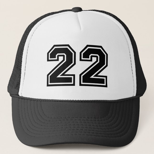 22nd Birthday Party Trucker Hat (Front)