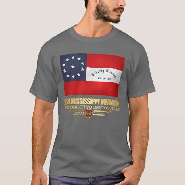 22nd Mississippi Infantry T-Shirt (Front)
