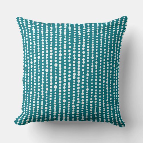 230216 _ White on Biscay Bay Throw Pillow