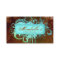 232 Grunge Glitter Salon Spa Brown Blue