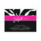 232 Salon Gift Card Zebra Animal Lips Pink