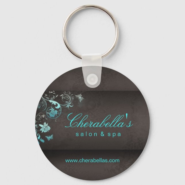 232 Salon Spa Butterfly Key Chain Gift (Front)