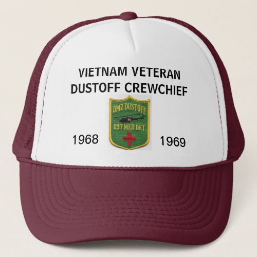237th DUSTOFF CREWCHIEF MESH HAT