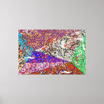 23_014, Splatter Abstract Canvas Print