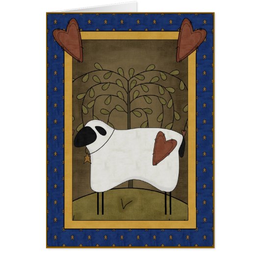 23 23rd Twenty-third Psalm of David Cards (Front)