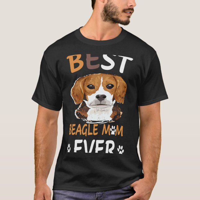 23 Best Beagle Mom Ever T-Shirt (Front)