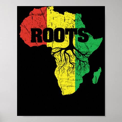 23 Black History Month African Pride Apparel Gift Poster