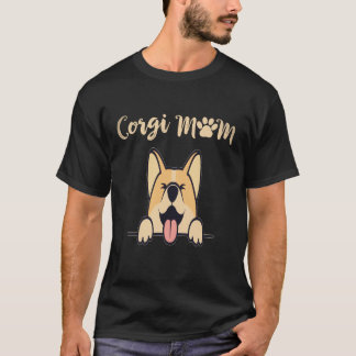 23 Corgi Mom Corgi T-Shirt