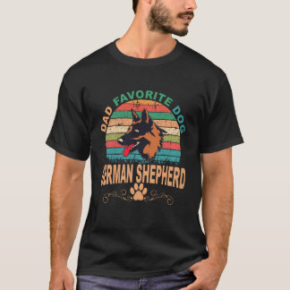 23 Dad Favorite Dog German Shepherd T-Shirt