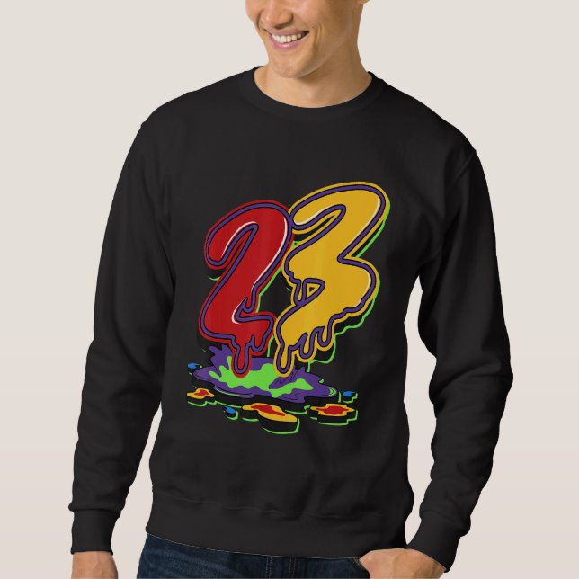 23 Drip What The 5s Matching Sweatshirt (Front)
