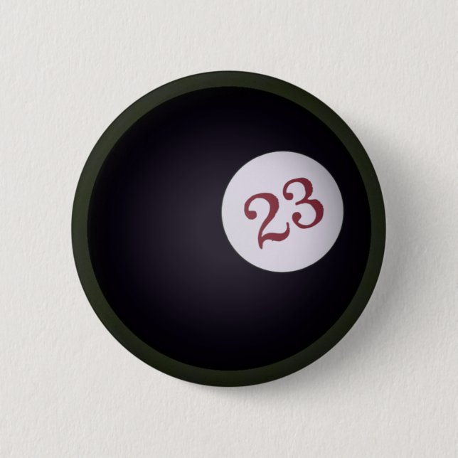 23 Four Leaf Clovers Button (Front)