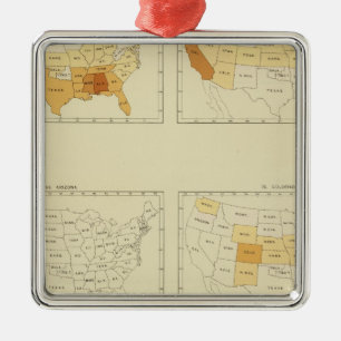 23 Interstate migration 1890 ALCT Metal Ornament