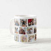 23 Photo Collage Template Make Your Own Fun Coffee Mug (Front Left)
