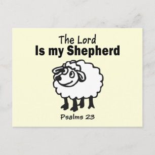 23 Psalm Postcard