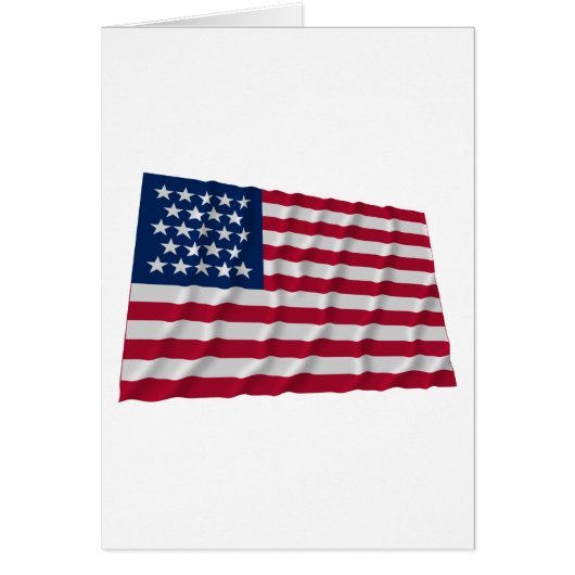 23-star flag cards (Front)