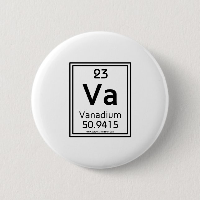 23 Vanadium Button (Front)