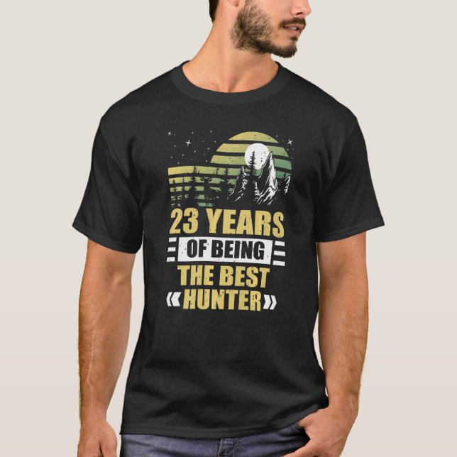 23 Years Old 23rd Birthday  24 T-Shirt (Front)